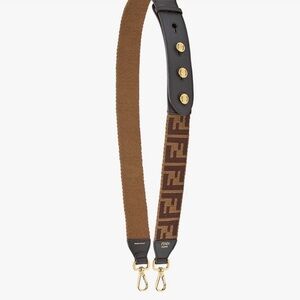 Fendi Zucca print studded strap